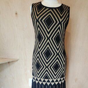 Ted Baker 1920s Flapper Style Knit Dress